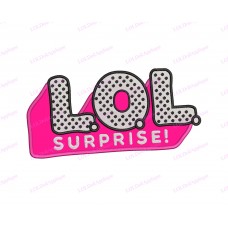 Logo LOL Dolls Surprise Applique Design